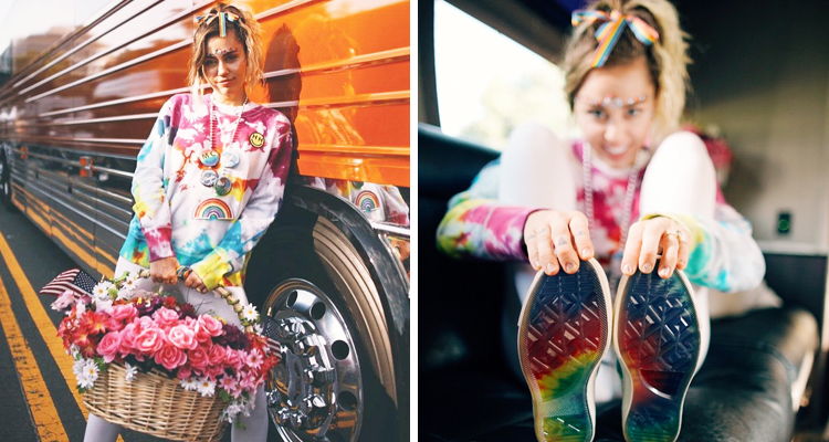 Miley Cyrus Collaborates With Converse 
